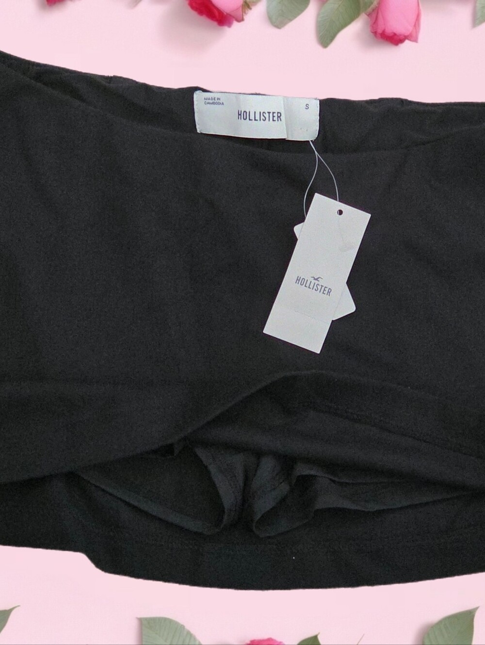 Hollister Women's Black Athletic Skort Women S